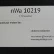 NWA10219 CARD